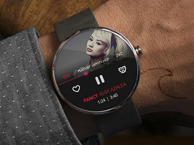 Beats Music V2 - Android Wear android watch android wear beats music moto360