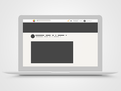 Mac mock for product shots clean flat gray laptop macbook mock simple