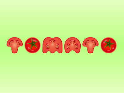 Tomayto Tomahto design fruit illustrator tomato typography vegetable