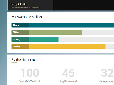 Skillset for the Client Theme bar skills