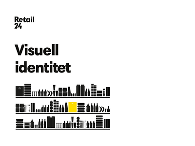 Retail 24 branding harmonia sans illustration logo retail typography