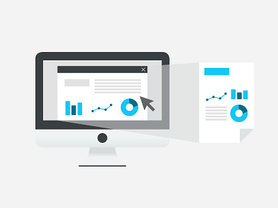 Illustration set 2 branding chart flat icon iconset illustration infographics mac palette web