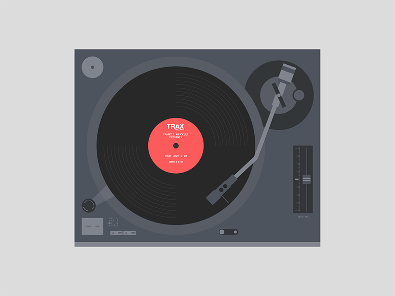 Record Player 1210s frankie knuckles house music record technics vinyl