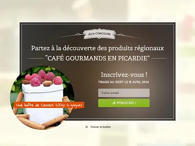 Giveaway contest biscuit contest giveaway lightbox popin