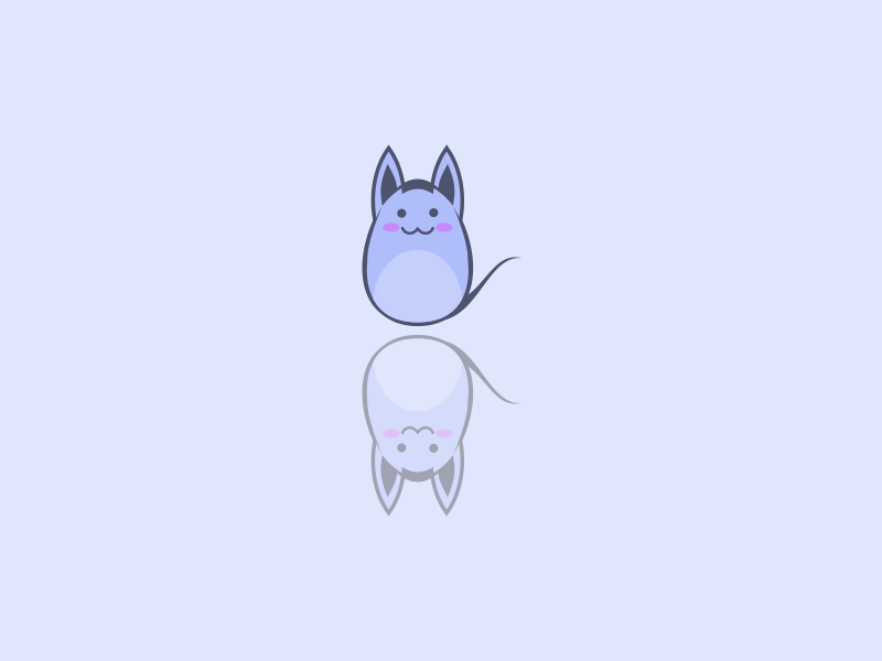 teeter :3 cartoon characters cute illustrations motion mouse rabit sticker
