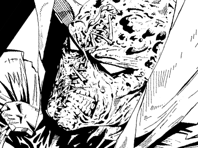 Spawn comic inks spawn
