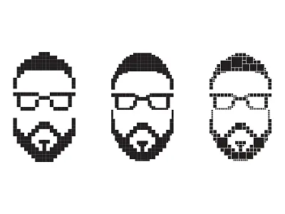 Adam Tatz Logo design logo personal pixels