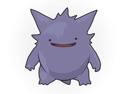 DoppelGëngar cute ditto games gengar mashup monsters pokemon video