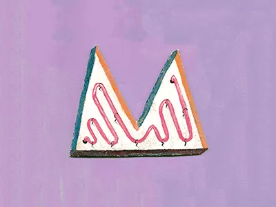 The Letter M acrylic lettering neon sign