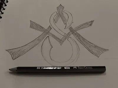 SA Monogram amplifier amps branding guitars hand lettering lettering logo logotype