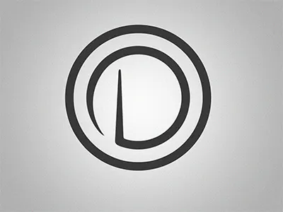 D Logo bw logo
