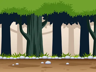 Forest Jungle Game Background Game Assets Sprite Sheet Sidescrol forest game asset game background game developer jungle sidescroller