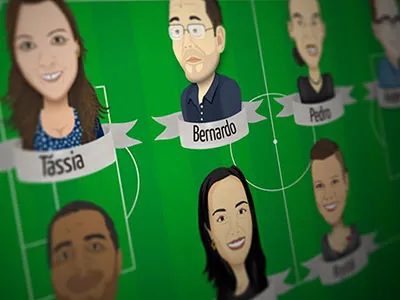 MJV Team caricature cartoon character illustration illustrator isometric vector