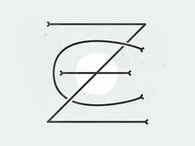 Letter exploration simple texture