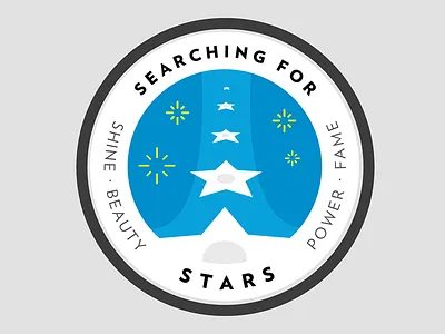 Searching for Stars badge patch space