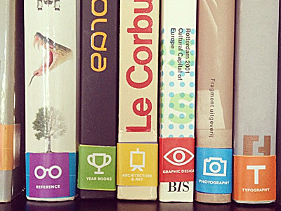 Library Labels 1 color categories edenspiekermann eye glasses icons labels photography stickers trophy typography