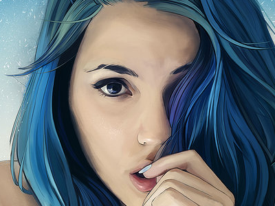 Mendacia Painting design digital painting illustration