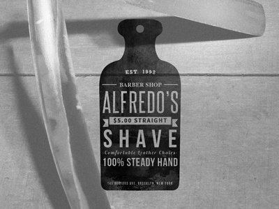 Freebie: A Bottle Shaped Insignia (psd) advertisement barber shop freebie goodie insignia logo psd retro vintage