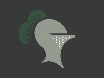 Helm armor helm helmet illo illustration logo medieval plume