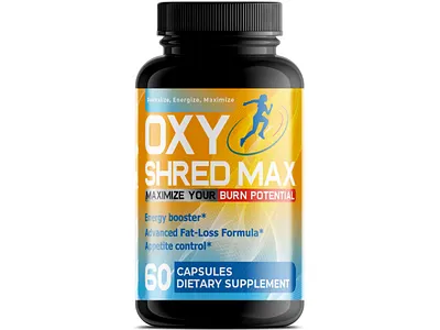 Supplement Product Design body bosster bottle capsules jar fat loss health product jar label medicine muscle strength packaging product label supplement