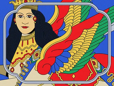 The Buraq draw graphic design illustration