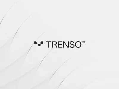 TRENSO™ — Logo Design ai logo app logo brand brand identity branding futuristic logo logo design logomark minimal logo render sports logo symbol visual identity
