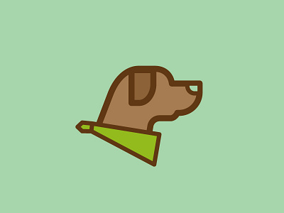 Wuf bandana dog fun puppy vector