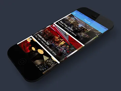 Home screen - Wizpik app home ios7 iphone listing wizpik