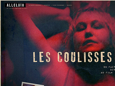 Alleluia 3 crossmedia fabrice du welz fanzine movie webdesign website