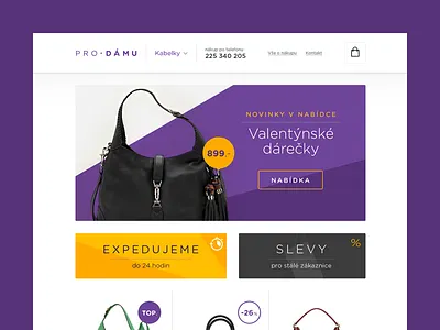 WIP shop with hand bags badass colors purple yellow