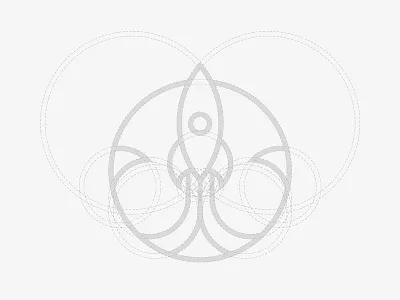 Rocket rounded Icon circle circles construction icon illustration logo rocket round