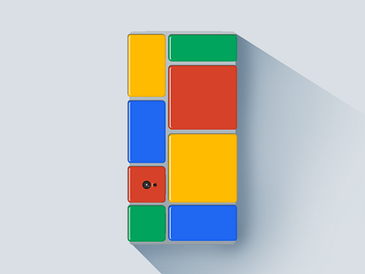 Google Project Ara - Animation animated ara construct device gif google illustration munchen munich project smart smartphone