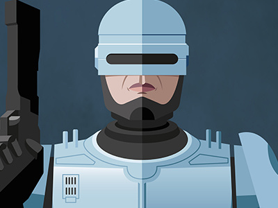 Robocop 1980s cop cyborg film machine movie robocop robot