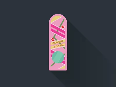 Hoverboard back to the future flat future hoverboard huvr pink shadow skate