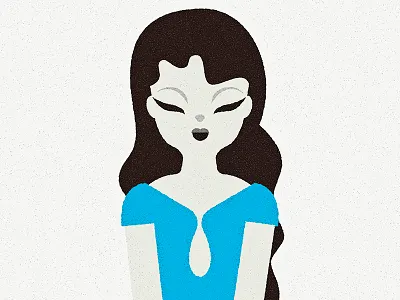 blue dress blue girl woman