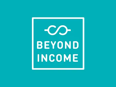 Beyond Income branding identity income logo mark money