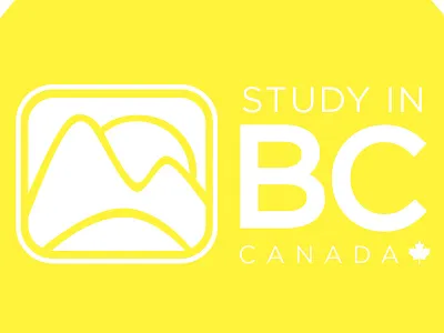 Studyinbc Postcard bc british columbia canada education graphic design layout pamphlet postcard school