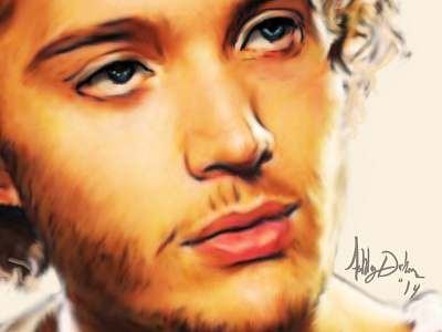 Francis brushwork colors illustration painting photoshop reign toby regbo wacom