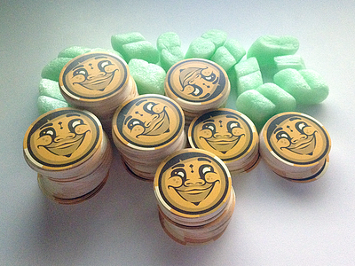 Sun Stickers cartoon character comic illustration offset print smiley sticker sun