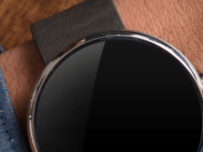 Moto360 Face [GIF] clock moto360 watch