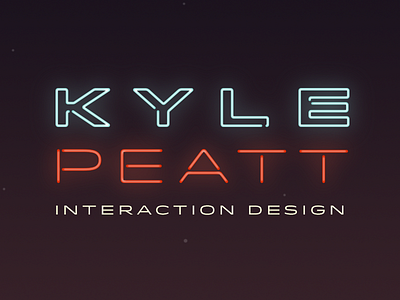 Eponeon idlewild kyle peatt neon