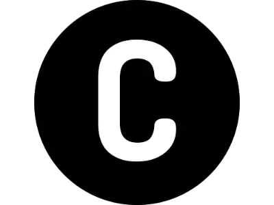 Dribbble Logo author logo profile simple themeforest