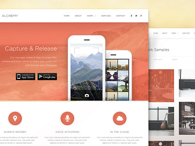 Home Page dd664c hero home page masthead splash screen template theme