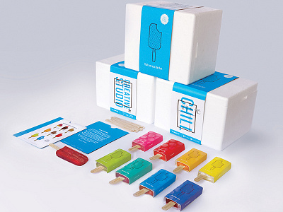 "Make It Pop"- self promo colorful farm design popsicles promo promotional self promo spectrum sweet