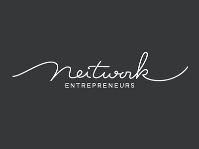 Neitwork Final hand draw logo typography