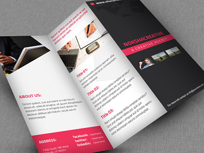 Brochure for Corporate Agency alaminmir brochure corporate nokshacreative trifold