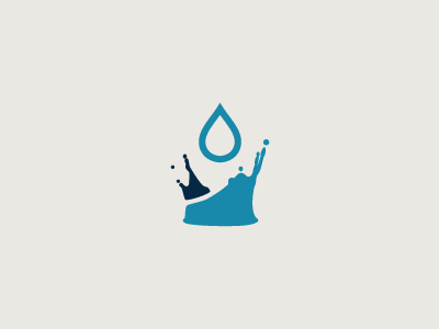 Overflow logo icon branding drop icon logo overflow water