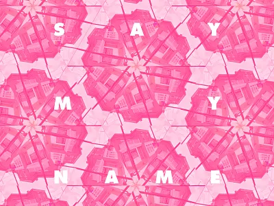 Say My Name (Bullhorn Brand Manual) floral futura kaleidoscope pattern