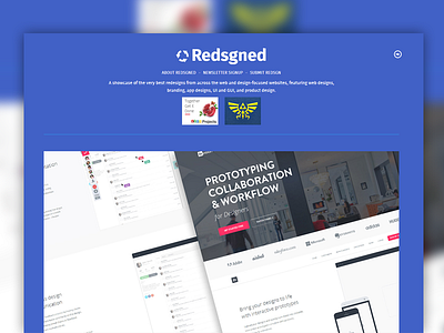 Redsgned Relaunch blog blue images redsgned responsive ui ux wordpress