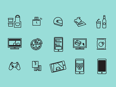 daily icons, dude version #2 daily dude geometric icons snooze
